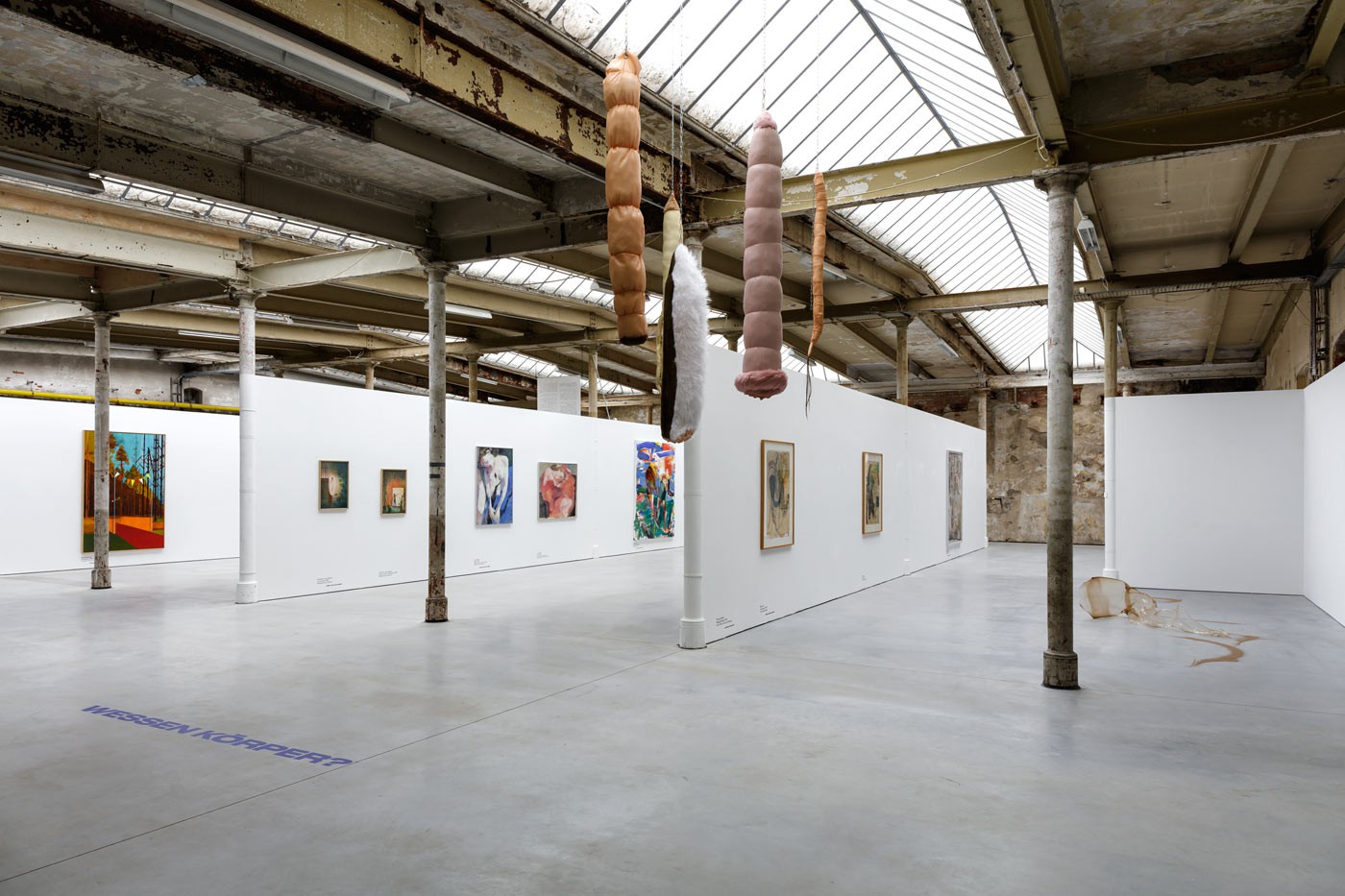 Installation view of 